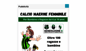 Calciomaernefemminile.it thumbnail