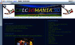 Calciomania90.com thumbnail