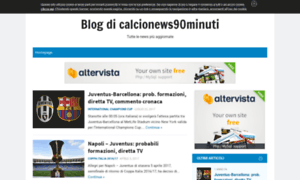 Calcionews90minuti.altervista.org thumbnail