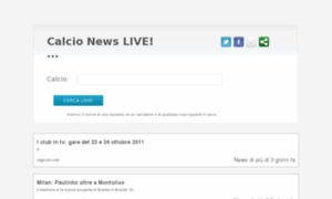 Calcionewslive.it thumbnail