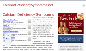 Calciumdeficiencysymptoms.net thumbnail