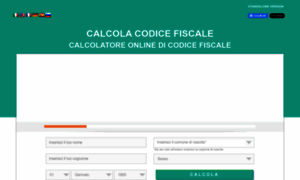 Calcolacodicefiscale.net thumbnail