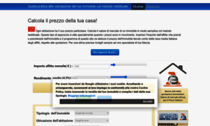 Calcolailprezzodellatuacasa.it thumbnail