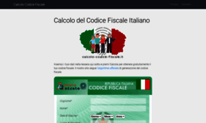 Calcolo-codice-fiscale.it thumbnail