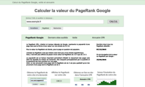 Calcul-pagerank.fr thumbnail
