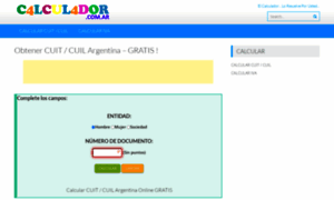 Calculador.com.ar thumbnail