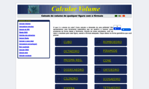 Calcularvolume.com thumbnail