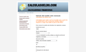 Calculasueldo.com thumbnail