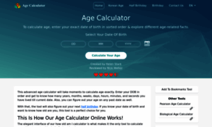 Calculator-age.com thumbnail