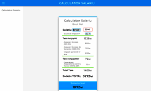 Calculator-salariu.startcalc.com thumbnail