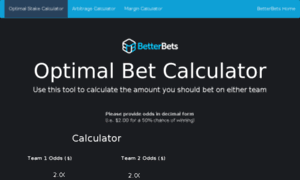Calculator.betterbets.net thumbnail