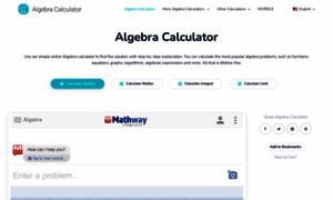 Calculatoralgebra.com thumbnail