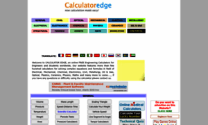 Calculatoredge.com thumbnail