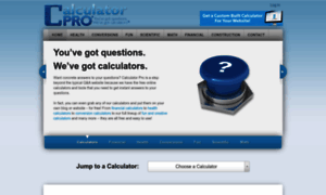 Calculatorpro.com thumbnail