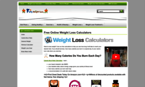 Calculators.fattyweightloss.com thumbnail