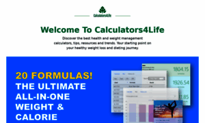 Calculators4life.com thumbnail