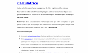 Calculatrice.org thumbnail
