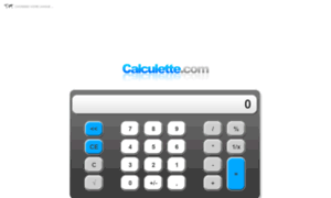 Calculette.com thumbnail