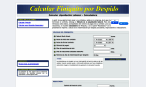 Calculo-finiquito.com thumbnail