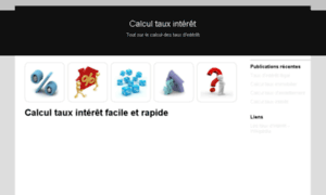 Calcultauxinteret.com thumbnail