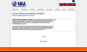 Calculuscourse.maa.org thumbnail