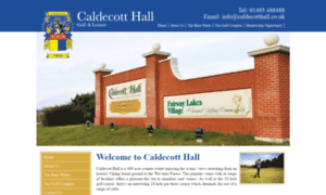Caldecotthall.co.uk thumbnail
