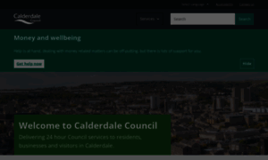 Calderdale.gov.uk thumbnail