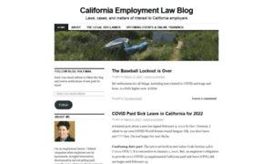 Calemploymentlawblog.com thumbnail