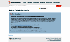 Calendar.activedatax.com thumbnail