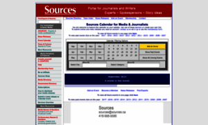 Calendar.sources.com thumbnail
