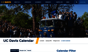 Calendar.ucdavis.edu thumbnail