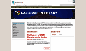 Calendarinthesky.com thumbnail