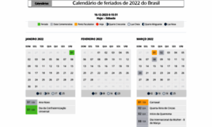 Calendario-feriados.com.br thumbnail