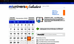 Calendario.miuniverso.com.ar thumbnail