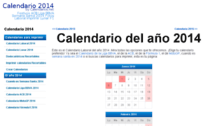 Calendario2014.com thumbnail