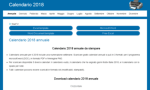 Calendario2018.su thumbnail