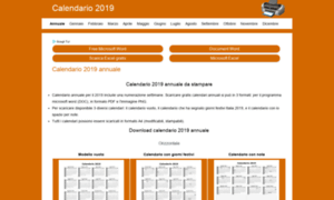 Calendario2019.su thumbnail