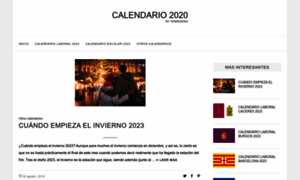 Calendario2020.com thumbnail