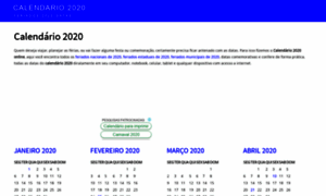 Calendario2020.net thumbnail