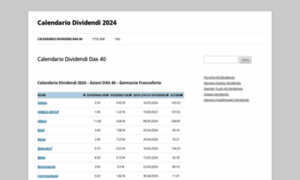 Calendariodividendi.it thumbnail