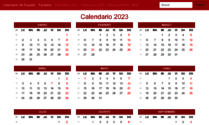 Calendarioespana.com thumbnail