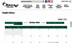 Calendars.ottawapublichealth.ca thumbnail