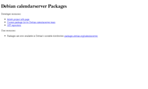 Calendarserver.alioth.debian.org thumbnail