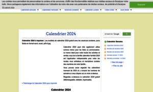 Calendriervip.fr thumbnail