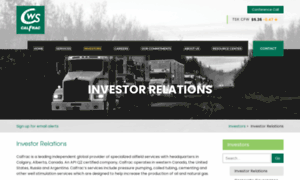 Calfrac.investorroom.com thumbnail