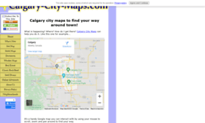 Calgary-city-maps.com thumbnail