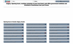 Calgary.open-closed.ca thumbnail