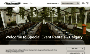 Calgary.specialeventrentals.com thumbnail