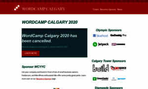 Calgary.wordcamp.org thumbnail