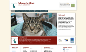 Calgarycatclinic.com thumbnail